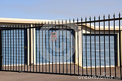 Secure Storage Stock Photo