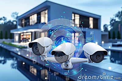 Secure window security systems, incorporating noise detectors and mesh Wi-Fi, provide elite safety measures in urban settings. Cartoon Illustration