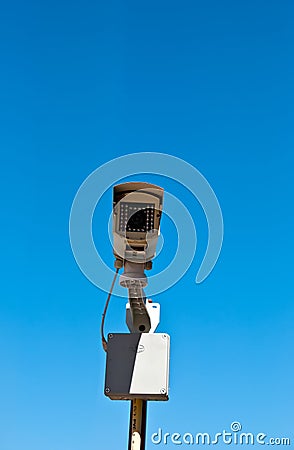 Security camera Stock Photo