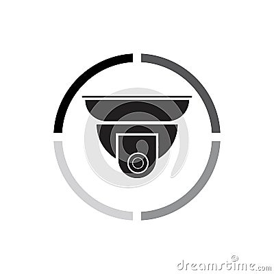 Security camera cctv icon,sign CCTV vector design Vector Illustration