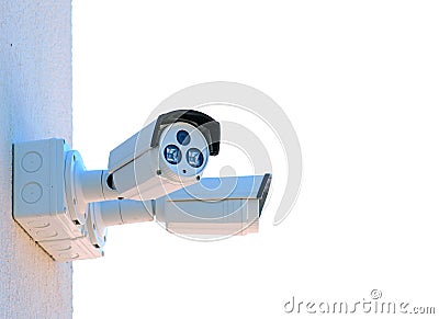 Security camera Stock Photo