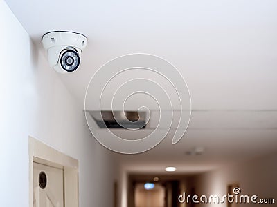 Security camera Stock Photo