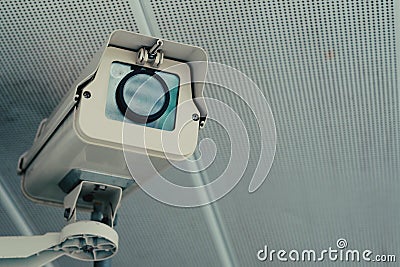 Security cameras Stock Photo