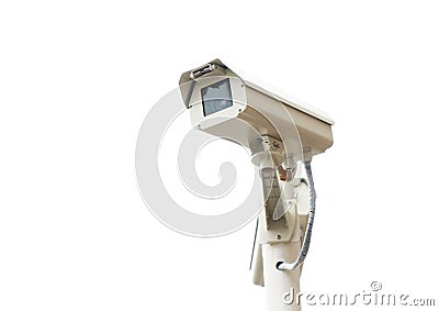 Security cameras Stock Photo