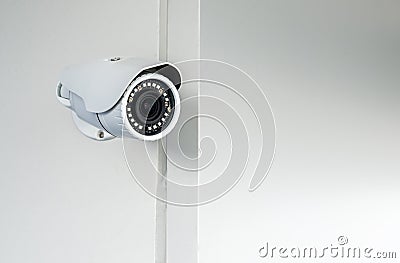 Security CCTV camera Stock Photo