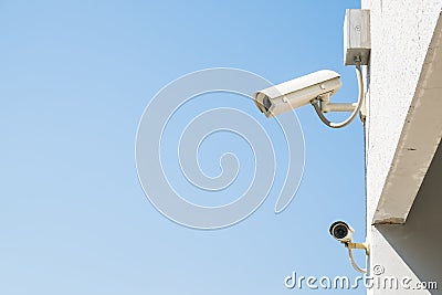 Security cctv cameras Stock Photo