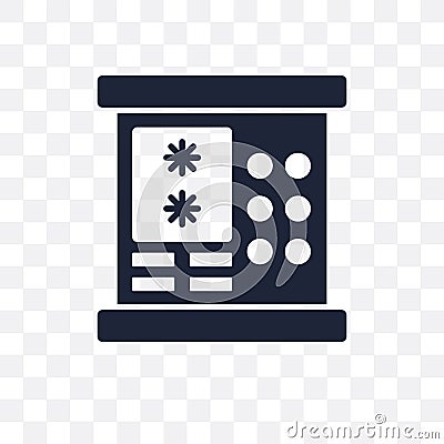 Security code transparent icon. Security code symbol design from Vector Illustration