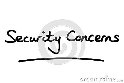 Security Concerns Stock Photo