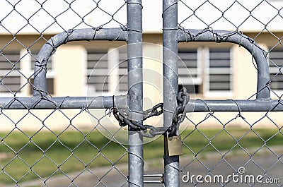 Security Gates Stock Photo