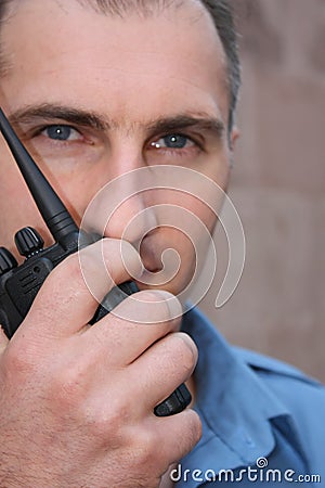 Security guard Stock Photo