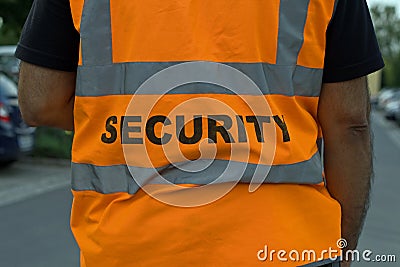 Security guard Stock Photo