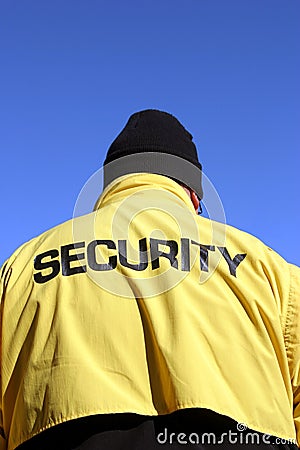 Security guard Stock Photo