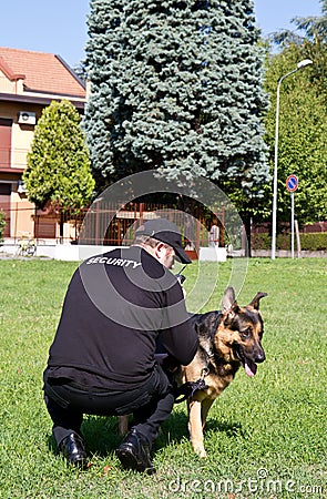 Security guard Stock Photo