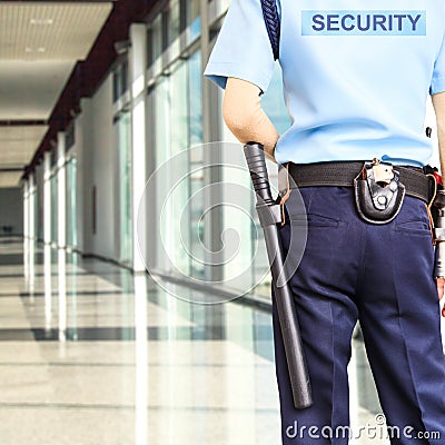 Security guard Stock Photo