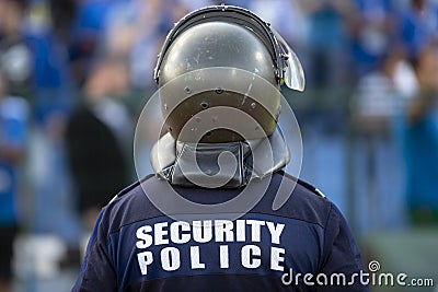 Security police officer Stock Photo