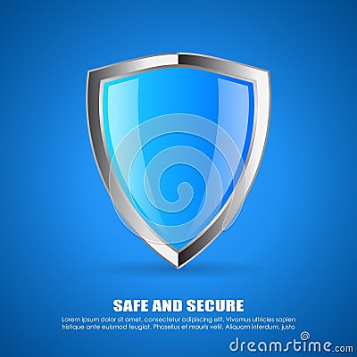 Security shield icon Vector Illustration