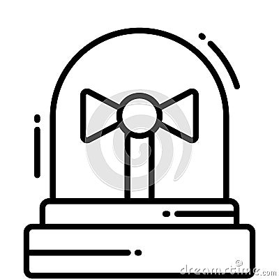 Security Siren, Protection and security vector icons set cyber computer network business data technology Vector Illustration
