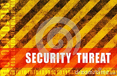 Security Threat Stock Photo