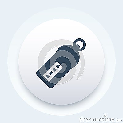 Security token icon Vector Illustration