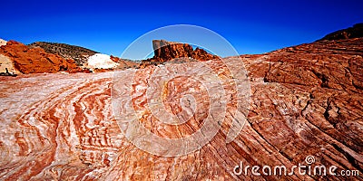 Sedimentary Journey Stock Photo