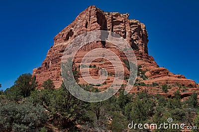 Courthouse Butte of Sedona Stock Photo