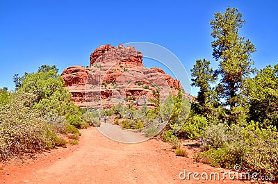 Sedona park straddles the county in the northern Verde Valley region Stock Photo