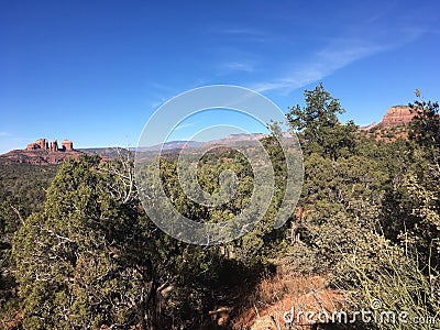 Sedona trail Stock Photo