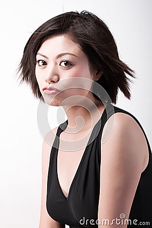 Seductive girl Stock Photo