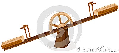 See saw Vector Illustration