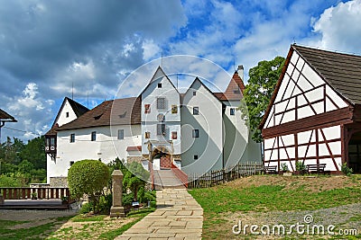 Seeberg Ostroh castle. Stock Photo