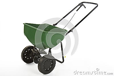 Seed spreader Stock Photo