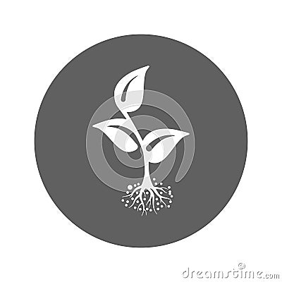 Seedling - Free nature icons Cartoon Illustration