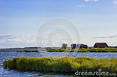 Sea idyll on Oland, Sweden Stock Photo