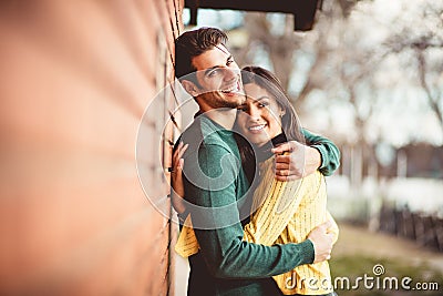 Seeing her smile is all I want Stock Photo