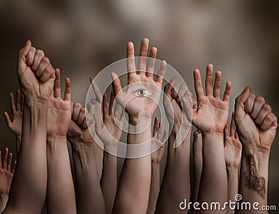 Seeing the truth - symbolic Stock Photo