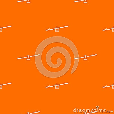 Seesaw pattern seamless Vector Illustration