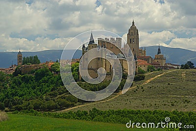 Segovia Alcazar Stock Photo