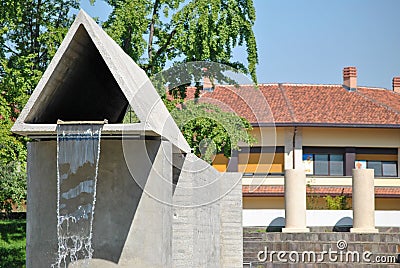 Segrate, Milan, Lombardy, Italy: The amazing monument to the partisans Editorial Stock Photo