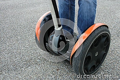 Segway Stock Photo