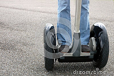 Segway Stock Photo