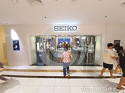 Singapore :Seiko Boutique store Editorial Stock Photo