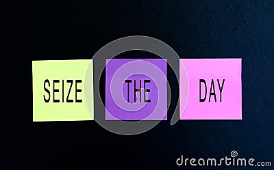 Seize the day Stock Photo