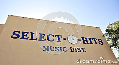 Select O Hits Music Distribution Editorial Stock Photo