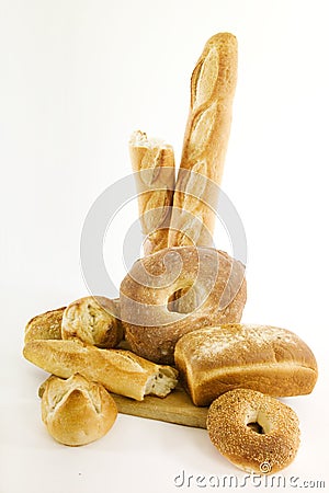Selection of bread Stock Photo