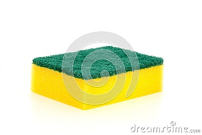 A selection of dish washing sponge and cloth images Stock Photo