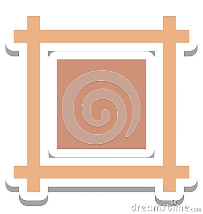 Selection Square, Photoshop Tool Vector Icon Vector Illustration