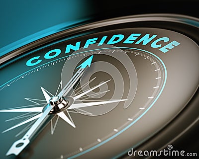 Self Confidence Concept Stock Photo