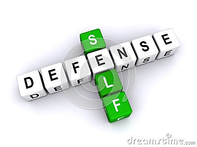 Self Defence Stock Photo