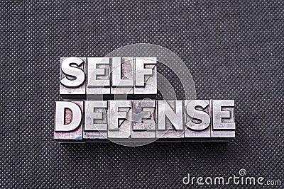 Self defense bm Stock Photo