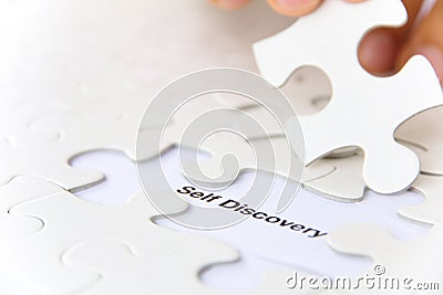 Self discovery concept Stock Photo